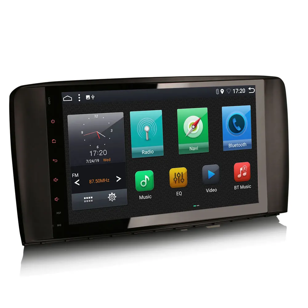 " Android 9,0 Pie OS автомобильный мультимедийный gps радио для Mercedes-Benz R-Class W251 2006-2012(R280 R300 R320 R350 R500 R63 AMG