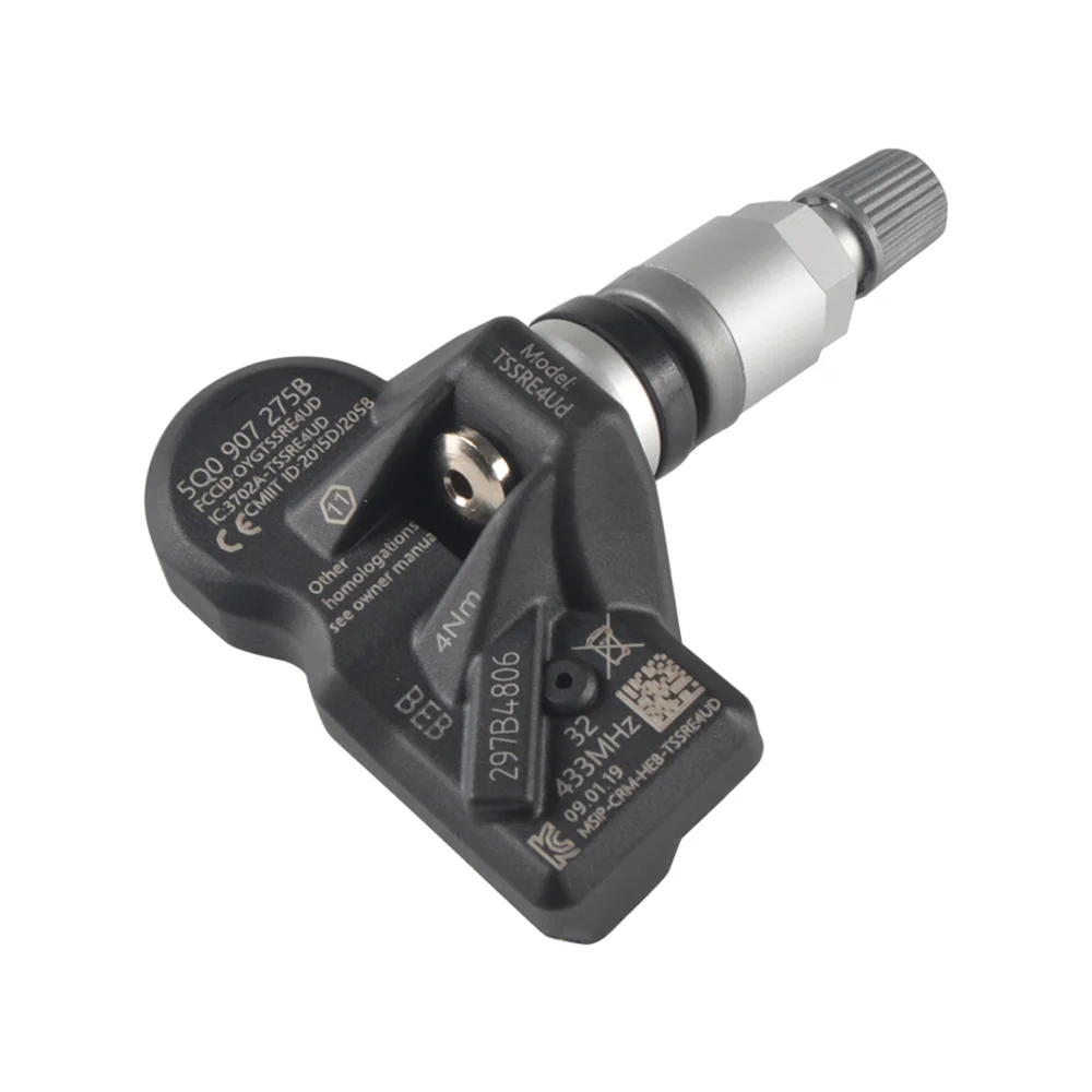 5Q0907275 датчик давления в шинах Система мониторинга TPMS 433 МГц для Volkswagen Tou-areg для Au-di A6 Q7 R8 RS4 S4 S6 Por-sche