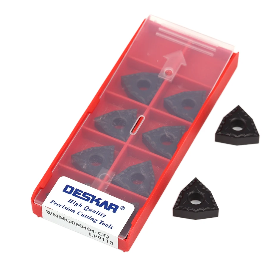 

WNMG080404-CQ WNMG080408-CQ LF9118 External Turning Tool WNMG080412-CQ LF9118 Carbide Inserts CNC Lathe Tools Steel Cutting Tool