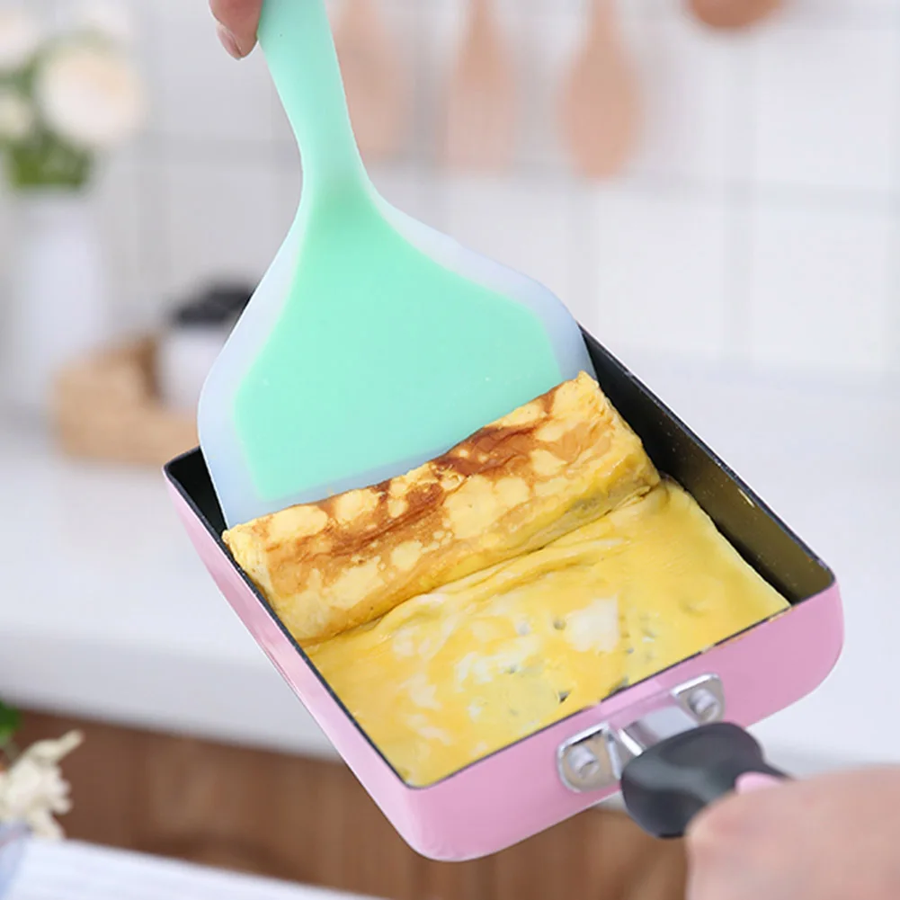 1PC Cream Butter Cake Spatula Butter Mixer Brushes Heat Resistant Food Grade Silicone Spatula for Non-Stick Pan Kitchen Utensil