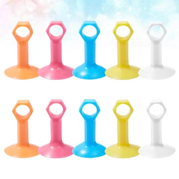 

20pcs Anti-collision Mute Door Sucking Pads Creative Practical Sucking Pad Silicone Door Stopper Wall Protector for Bathroom