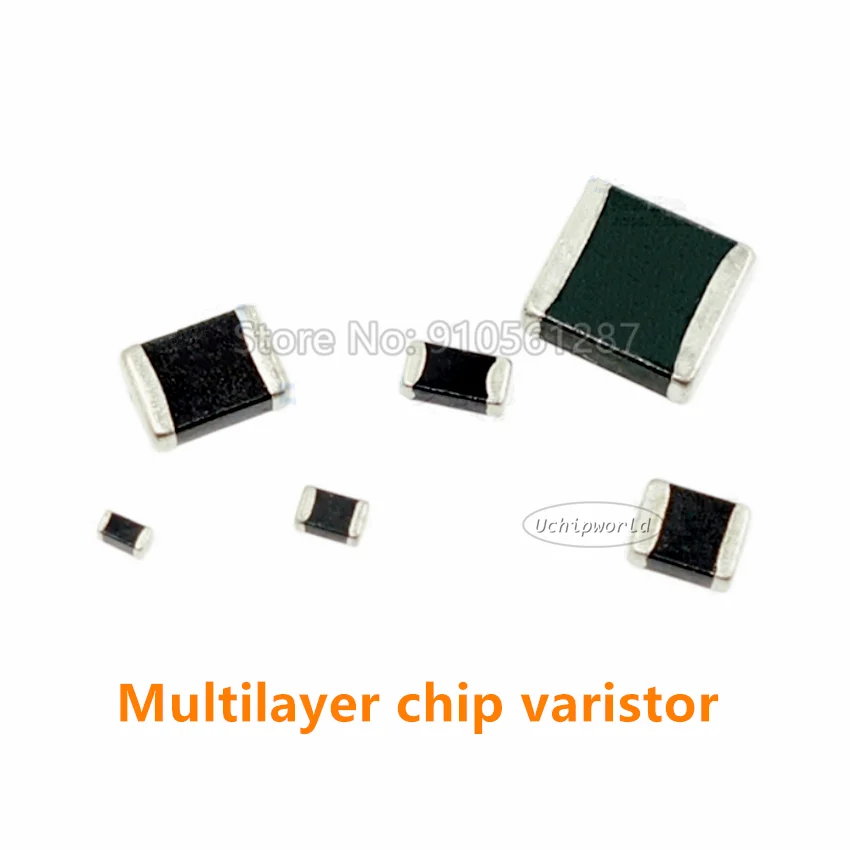 Multilayer chip varistor 0402 SMD 1005 24V 0.15PF 5V 3PF 1PF 8V 2PF 12V