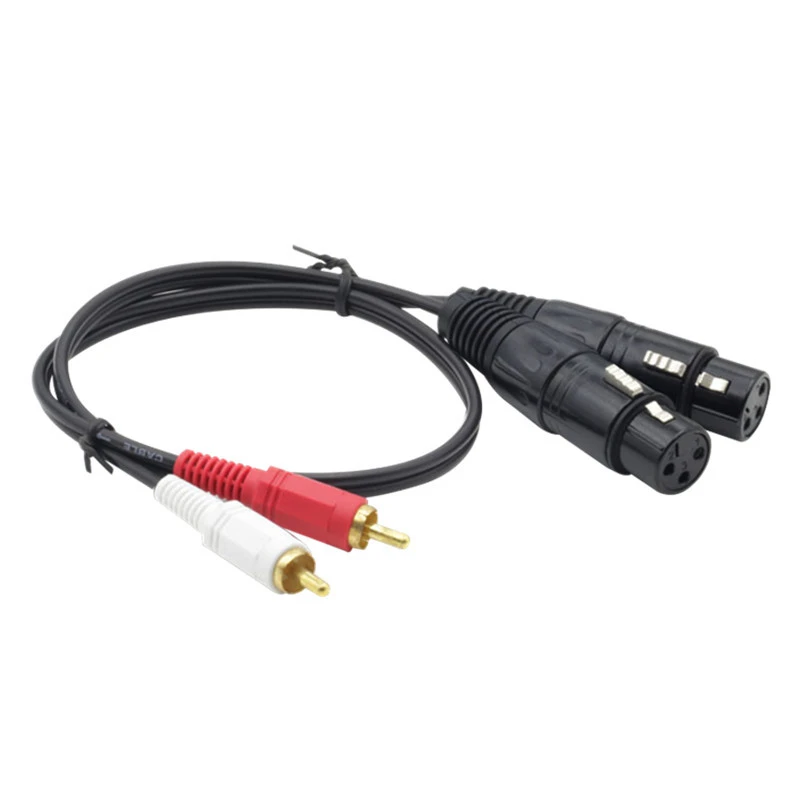  ̺ 2 XLR 2 RCA    ڽ XLR RCA Hifi ũ Ŀ ̺