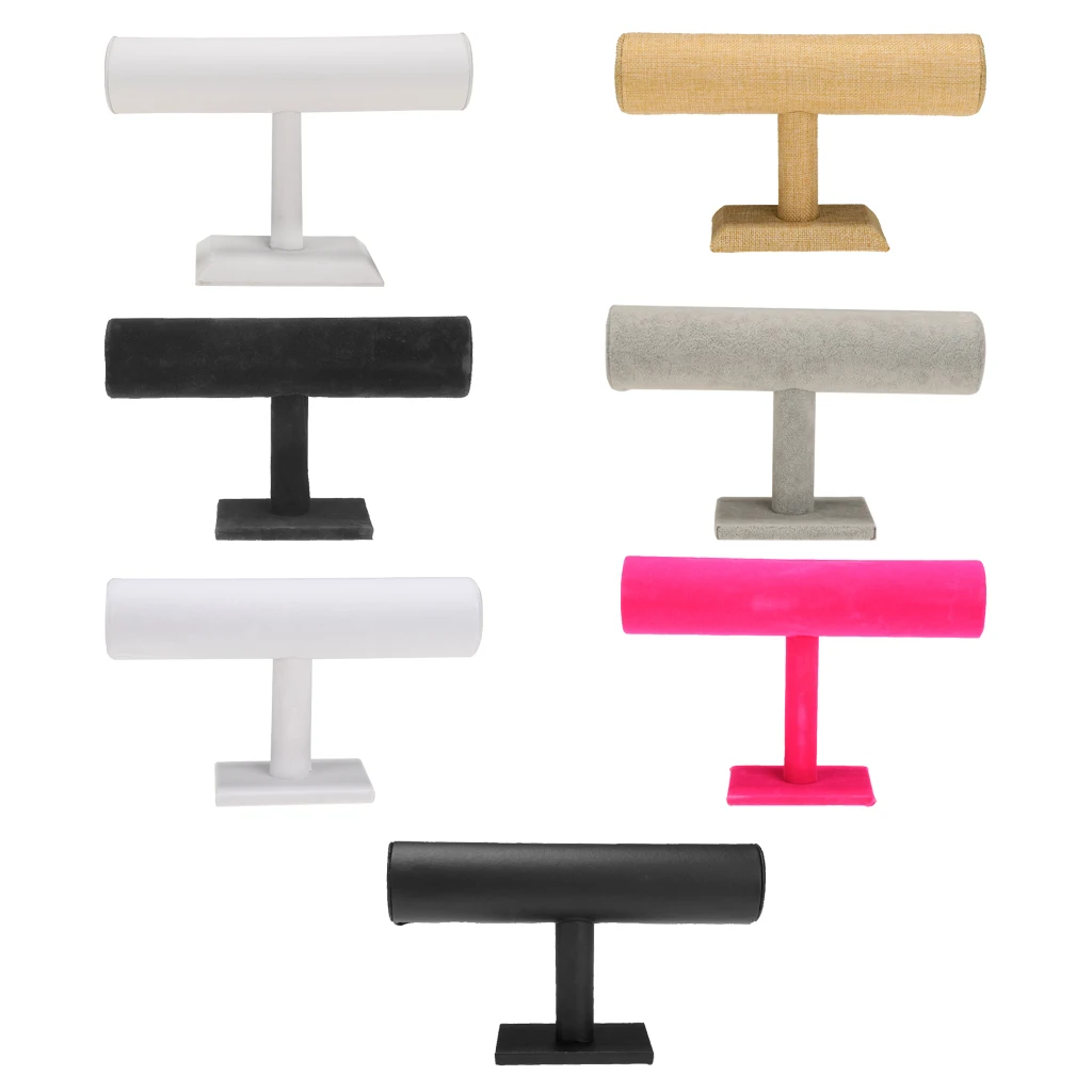 Blesiya T-bar Rack Bangle Watch Bracelet Holder Stand -- Jewelry Display