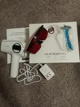 Fotodepiladora láser IPL para mujer, recortadora Facial, depiladora láser con luz pulsada