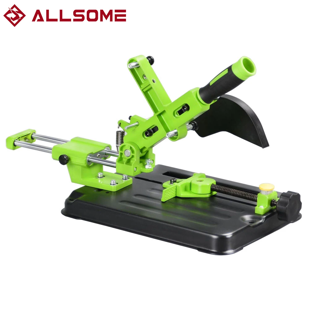 ALLSOME BG612506 Universal Angle Grinder Stand Angle Grinder Holder Woodworking Tool DIY Cut Stand Grinder for 110mm 115mm 125mm