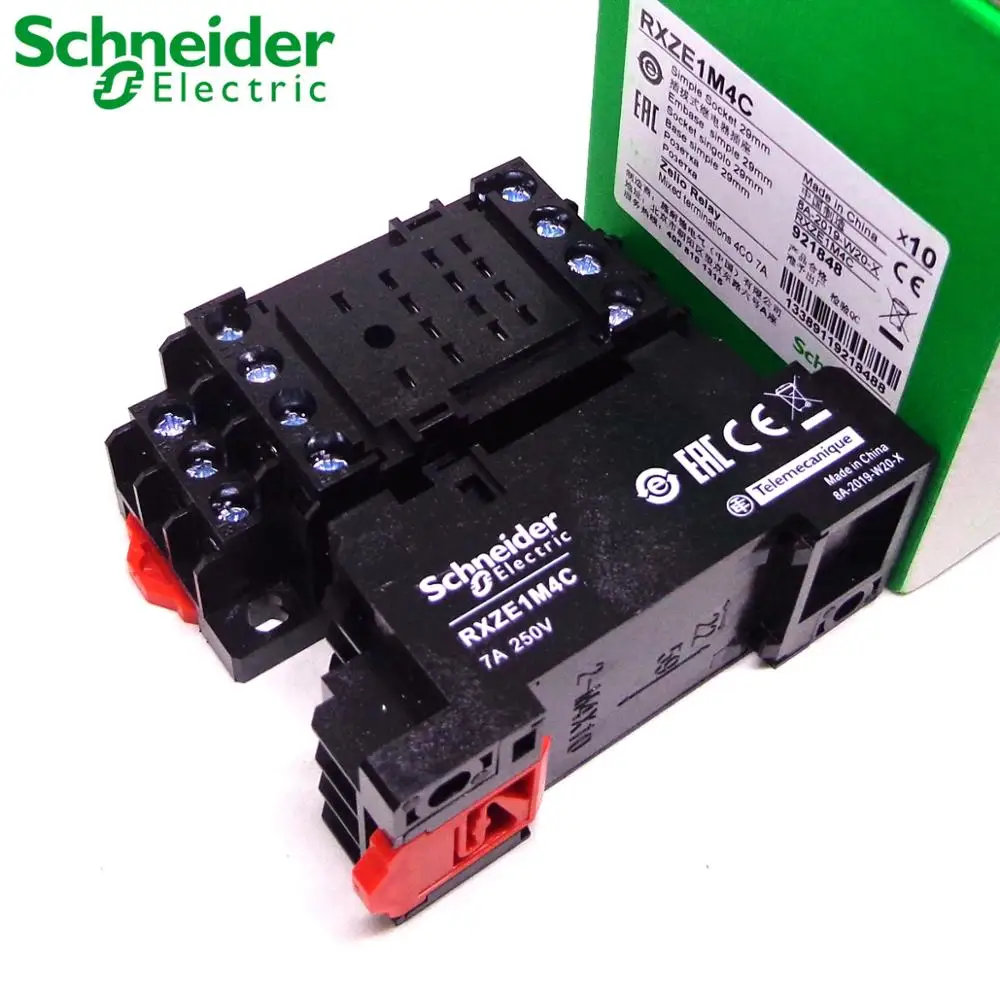 rele original schneider brand new 5pcs rxm4ab2bd 04