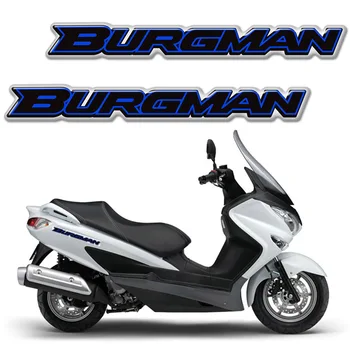 

2017 2018 2019 For Suzuki Burgman 125 200 400 650 Motorcycle Emblem Badge Logo Decals Scooter Stickers Tank Pad 2015 2016 2020