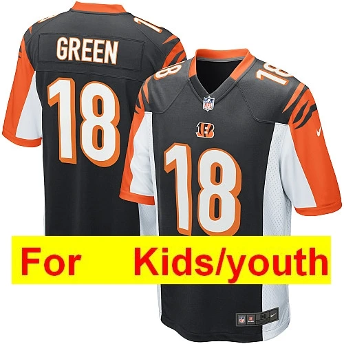 Красный Молодежи Цинциннати A.J. Зеленый Joe Mixon Geno Atkins Andy Dalton Tyler Eifert игровая цветная Футбольная форма - Цвет: Красный