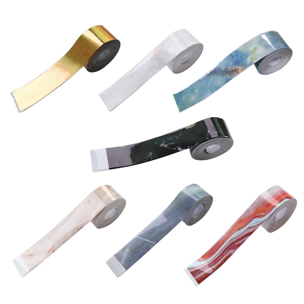 Self Adhesive Waterproof Bathroom PVC Wall Sticker Tile Gap Sticker Tape