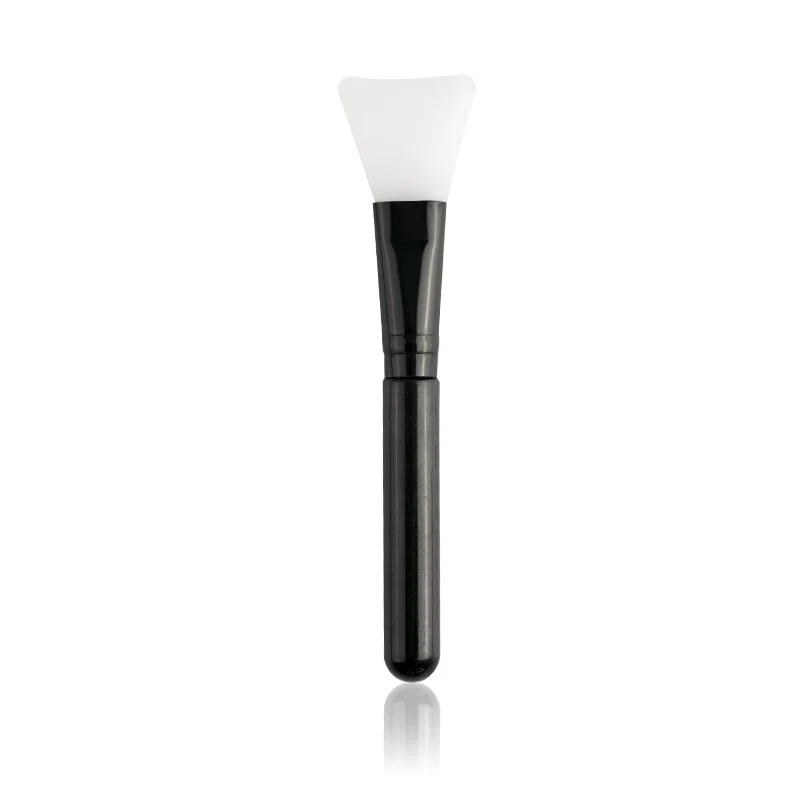 White-Black Силиконовая маска для лица, профессиональная кисть для лица, грязь, сделай сам, крем, смешивающий аппликатор, твердая красота, макияж, основа, средство для ухода за кожей - Цвет: White-Black