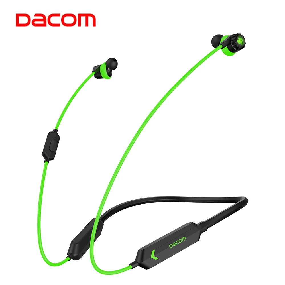 Dacom GH02 игровая bluetooth гарнитура Gamer aptX Super Bass Беспроводные наушники с микрофоном RGB