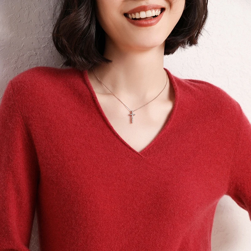 2020 Autumn Winter 100% Cashmere Sweater Fashion