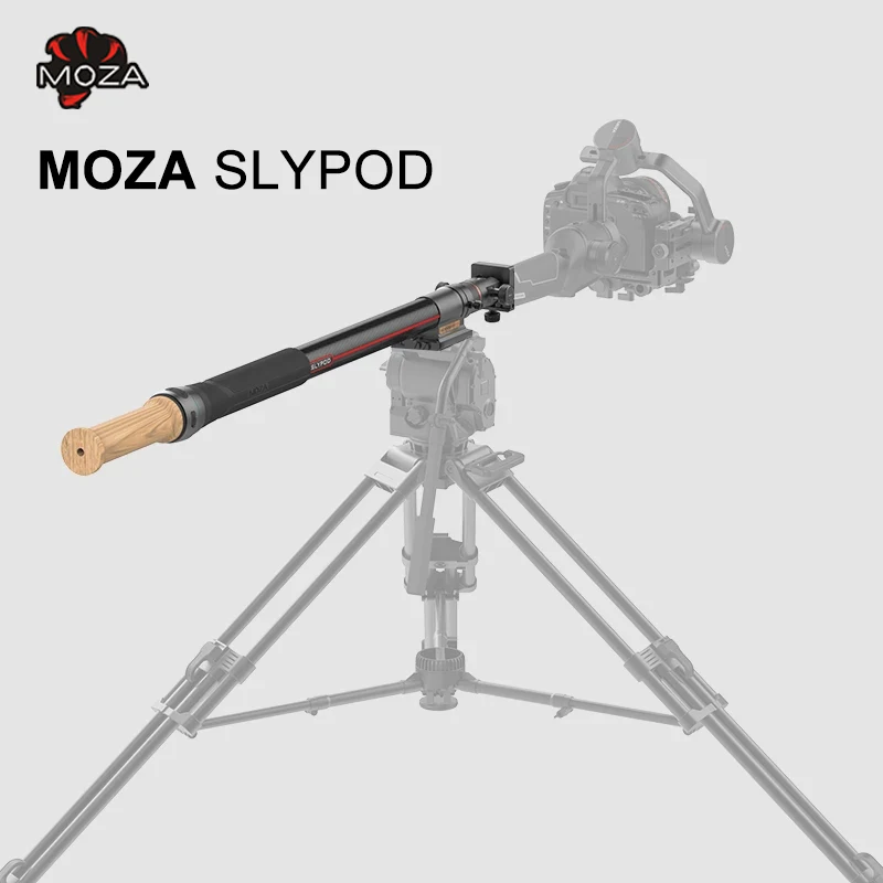 MOZA Slypod 2 в 1 автоматизированный слайдер и монопод с быстросъемной панорамией и наклоном для камеры Moza Aircross 2 стабилизатор карданного шарнира