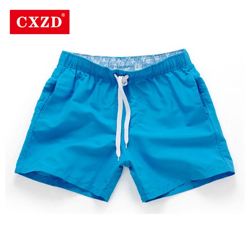 

CXZD Pocket Quick Dry Swimming Shorts For Men Swimwear Man Swimsuit Swim Trunks Summer Bathing Beach Wear Surf