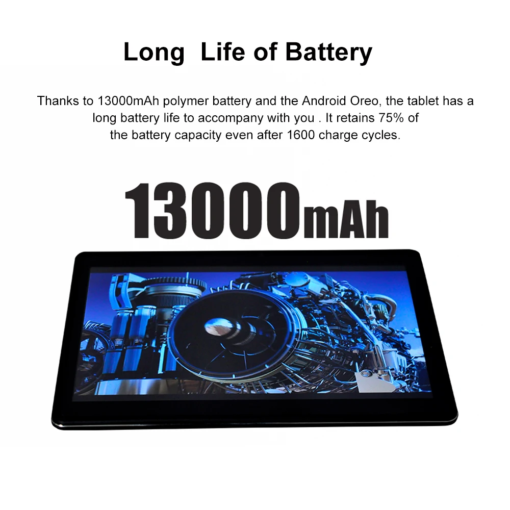 10inch 8GB RAM 128GB ROM MT6799 Helio X30 Deca Core Android 8.0 Tablet PC 4G Phone Call Wifi 1920x1