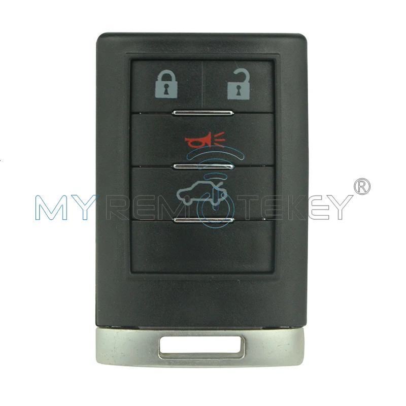 Remtekey 2 шт крышка смарт-ключа 4 кнопки для Cadillac key OUC6000066 CTS DTS STS Автомобильный ключ оболочки ключ автомобильный чехол для Cadillac