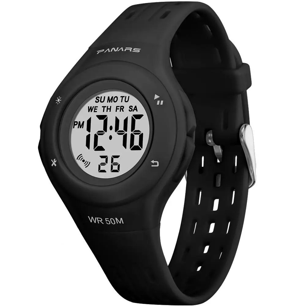 

Colorful Luminous Student Multi Function Waterproof Sports Electronic Watch Digital Watch Men Water Resistant #4S26