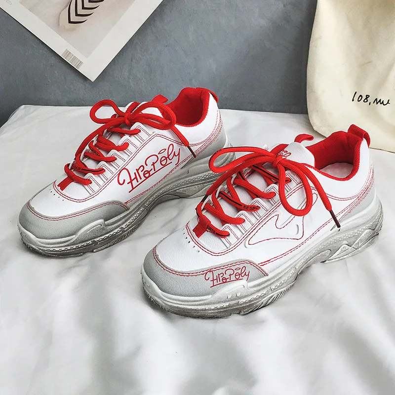 

INS Athletic Shoes Women's Korean-style Harajuku Ulzzang2018 New Style Online Celebrity Shoe Retro Dad WOMEN'S Shoes Golden Goos