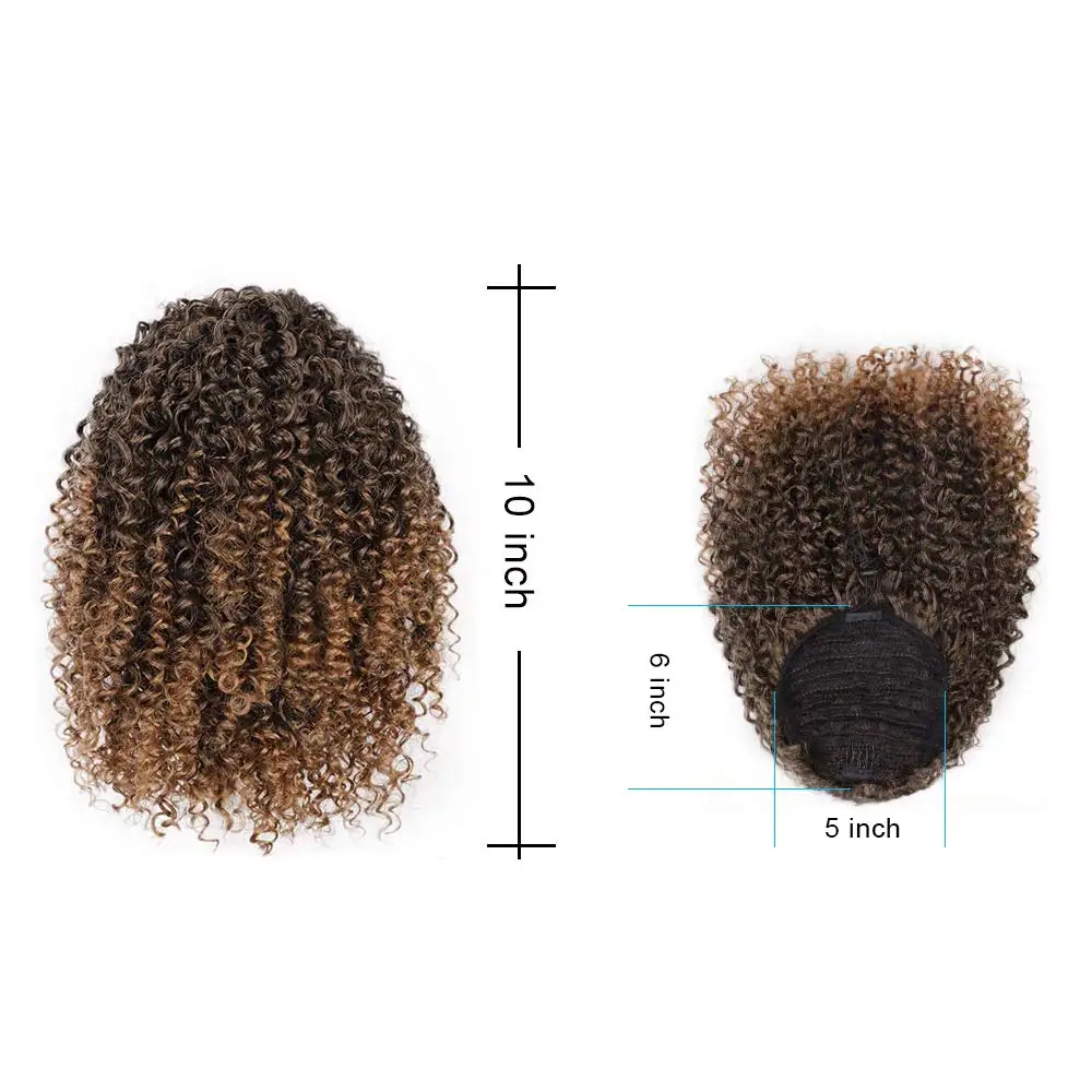 Black Star Hair Puff Afro Ponytail Hair Piece For Black Women Clip In Ponytail Afro Drawstring Curly Ponytail Hair Extensions 12 Black Star Hair Puff Afro Ponytail Hair Piece For Black Women Clip In Ponytail Afro Drawstring Curly Ponytail Hair Extensions