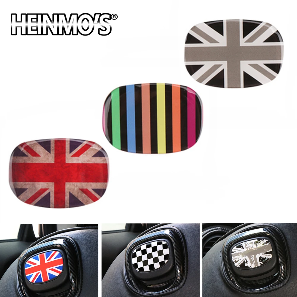 

Car Decal Styling Accessories Interior Decoration Rear Seat Handle Stickers Protection Cover For Mini Cooper JCW F56 F 56 F-56