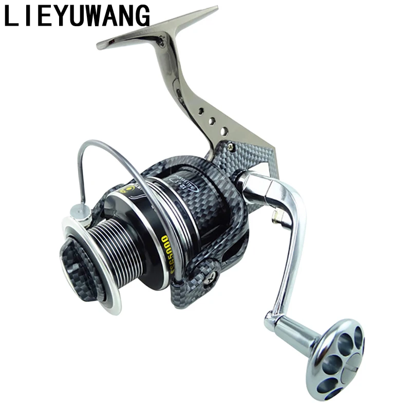 Металлическая спиннинговая катушка Передаточное отношение 5 5: 1 супер сила