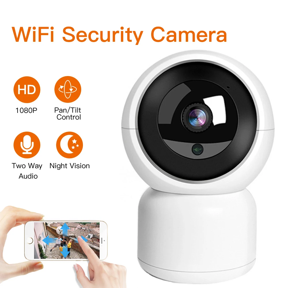 

1080P IP Camera Home Security Two Way Audio HD 720P Wireless Mini Camera Night Vision CCTV WiFi Camera ip Baby Monitor ip cam