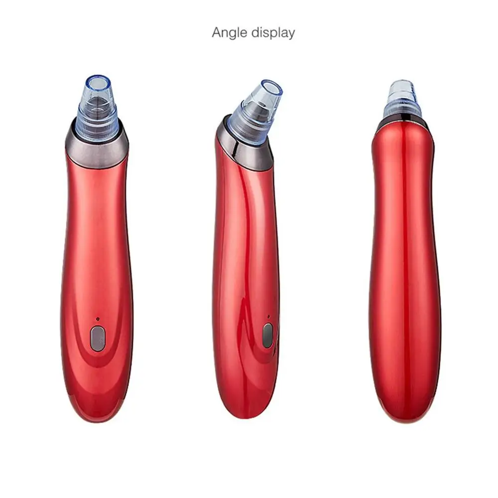 USB Electric Facial Vacuum Suction Pore Cleaner Blackhead Remover Acne Wrinkle Removal Skin Rejuvenation Spot Cleaner 5
