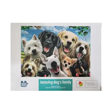 

1000pcs Puzzle Dog Puzzle Children's Leisure Educational Toys Gift Kid Puzzle Parent-child Toy Puzzle Jigsaw Puzzle Adult Puzzle