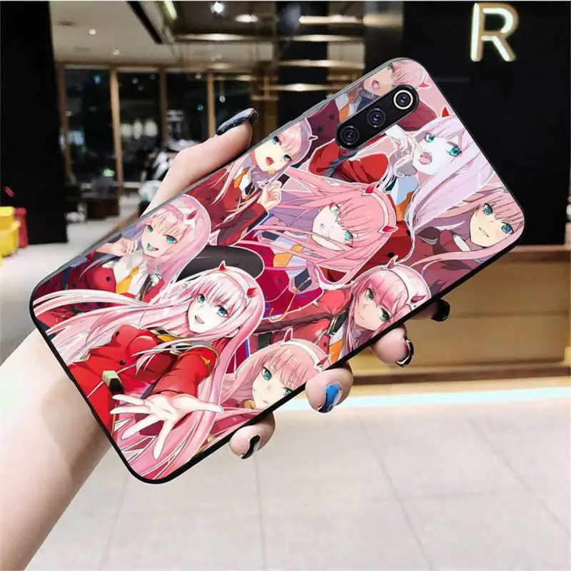 xiaomi leather case handle CUTEWANAN Zero Two Darling in the FranXX Anime Luxury Phone Case for Xiaomi Mi10 10Pro 10 lite Mi9 9SE 8SE Pocophone F1 Mi8 Lite best phone cases for xiaomi