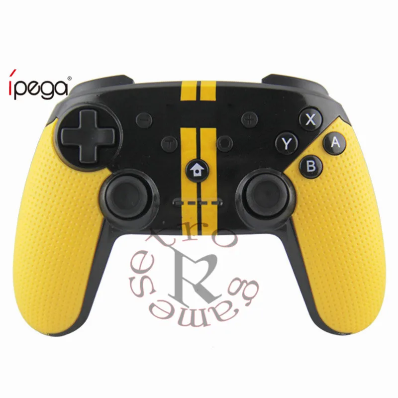 Беспроводной Bluetooth NS игровой контроллер Джойстик для nintendo SWITCH Профессиональный джойстик для ПК для Android - Цвет: Цвет: желтый