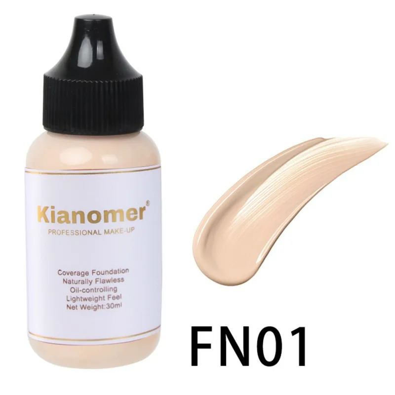 

30ml Portable Chic Liquid Foundation Portable Chic Liq13 Color-system Cover Scars Face Waterproof Concealer Coverage Makeup Base