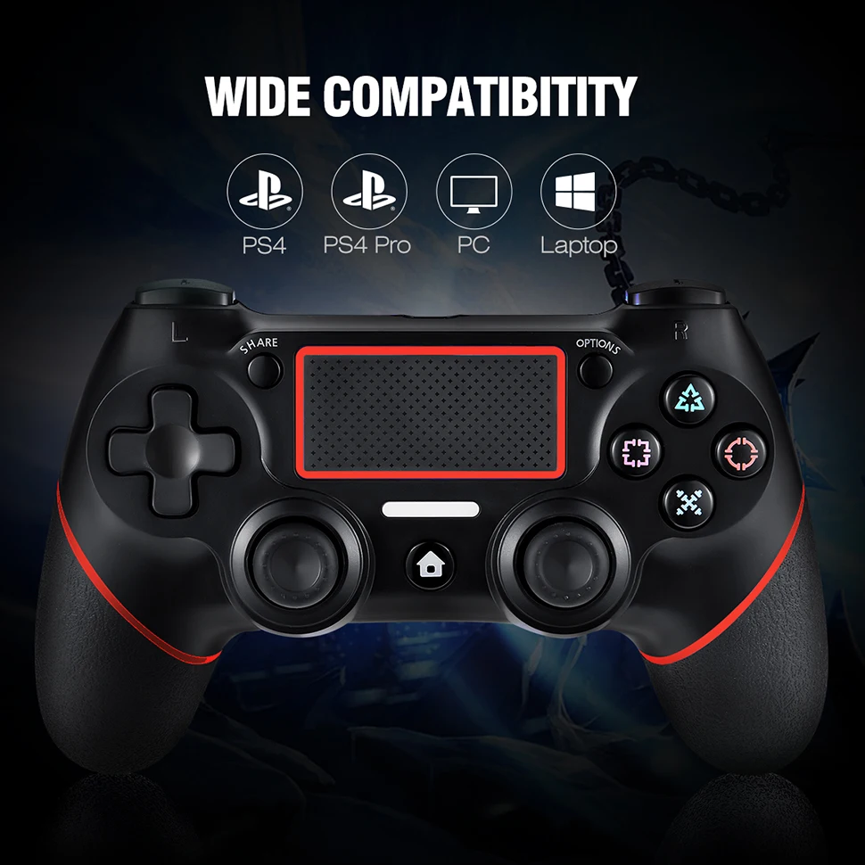 Беспроводной джойстик EasySMX контроллер для PS4 Play Station4 Pro вибрационный dualshock 4