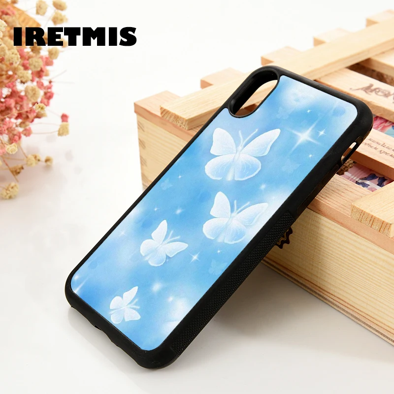 Iretmis 6 6S TPU силиконовый чехол для мобильного телефона iPhone 7 8 plus X Xs 11 12 Mini Pro Max XR