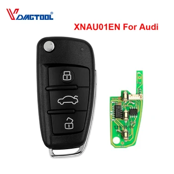 

Xhorse VVDI2 XKA600EN for Audi A6L Q7 Type Universal Remote Key 3 Buttons Wire Remote Key 1Piece