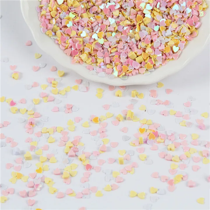 6  15g PVC Small Sequins For Nails Crafts Heart Stars Moon Snowflake Sequin DIY Accessories Wedding Party Table Confetti Sequins