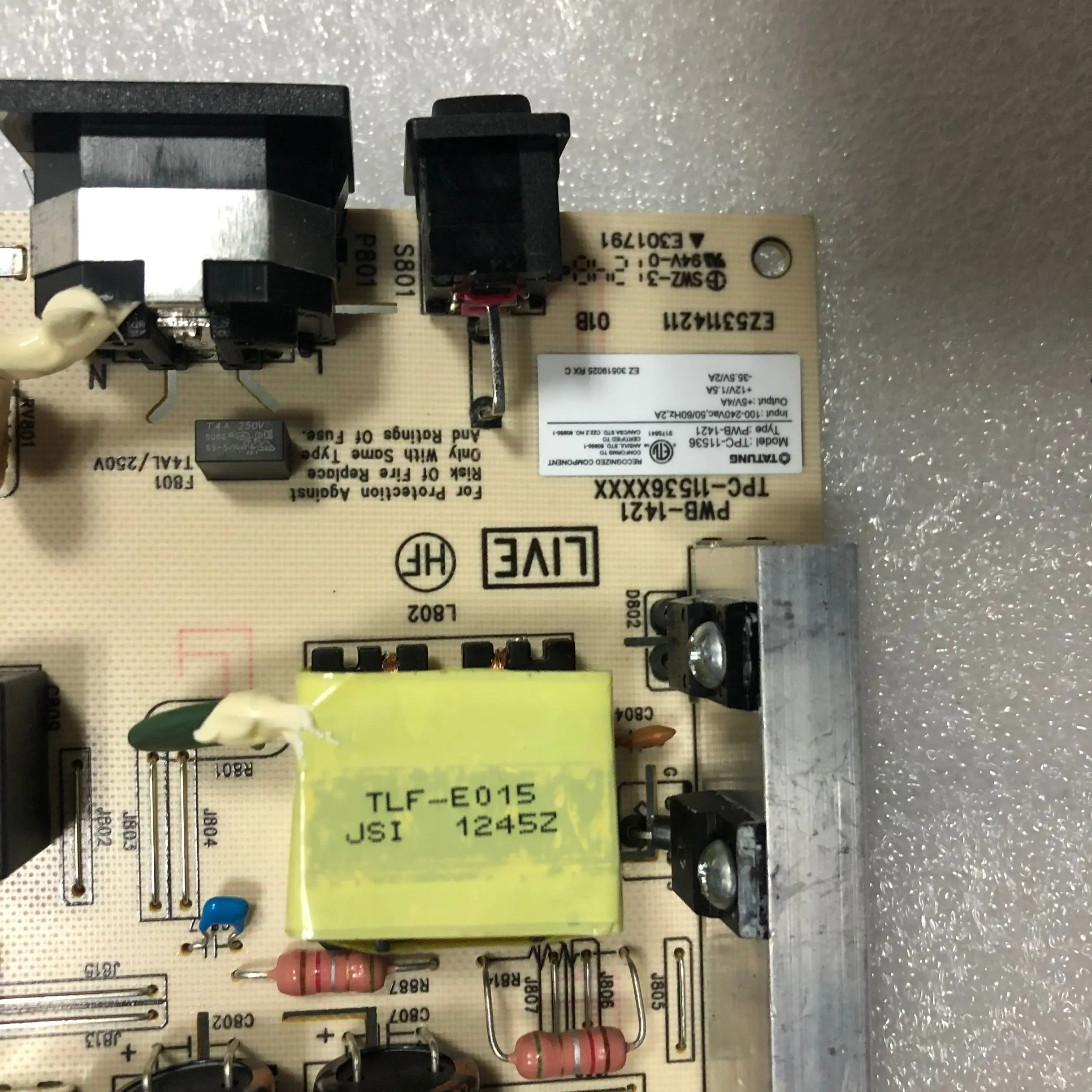 PWB-1421 TPC-11536XXXX TPC-11536