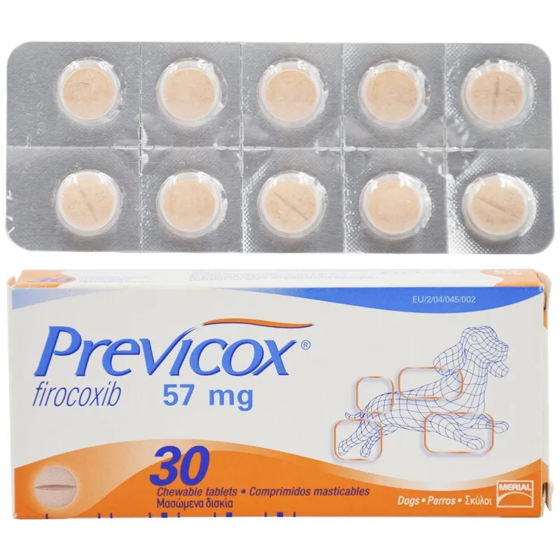 Жевательные таблетки Previcox для собак 57 мг|Аксессуары собак| |