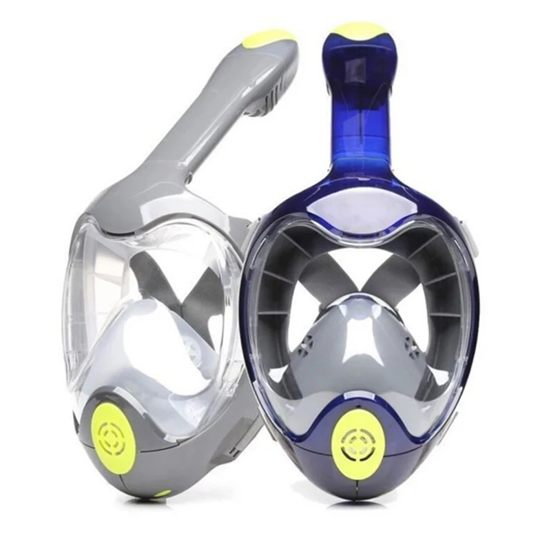 Full Face Scuba Diving Mask Underwater Anti Fog Goggles For Child Adult Swimming Snorkeling Mask With Camera Mount Full-dry Mask