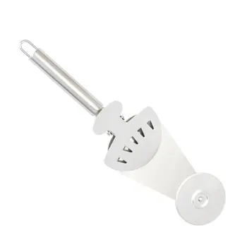 

3-In-1 Pizza Cutter Kitchen Assistant Stainless Steel Pizza Knife Single Wheel Food Clip Pizza Shovel Hob Knife