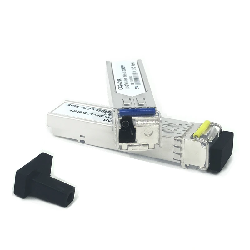 LC SFP волоконно-оптический модуль 1,25G LC 20 км Совместимость 1310/1550nm одиночный волоконный SFP оптический модульный приемопередатчик для ONU OLT