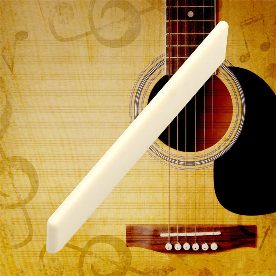 

6 String Classical Guitar True Bone Bridge Saddle And Nut