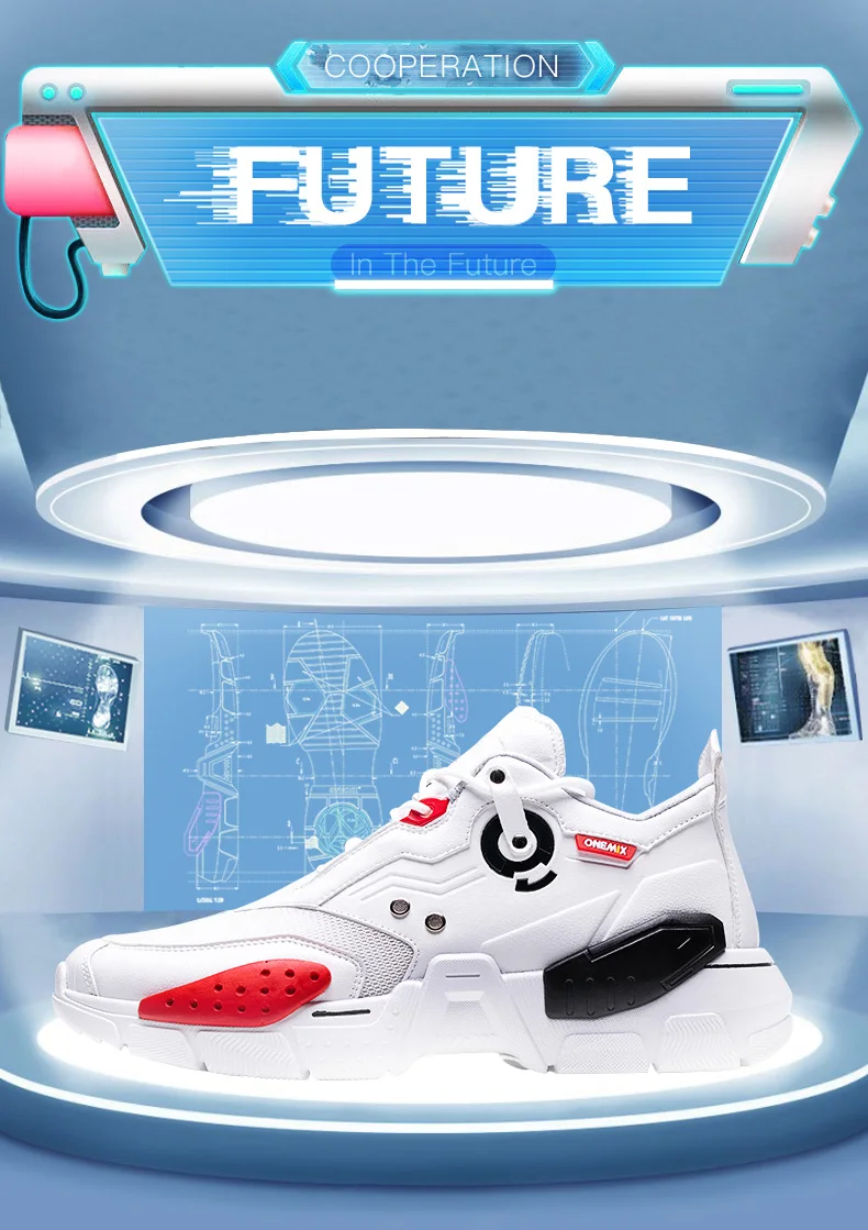 New Men Running Shoes Technology Style Comfortable Damping Fashion Unisex Sport Tennis Dad Shoe Men Jogging Sneakers