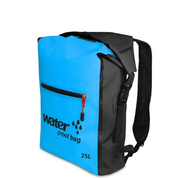 

25L Outdoor Waterproof Swimming Bag Backpack Bucket Dry Sack Storage Bags Rafting Sports Kayaking Canoeing Travel Pack