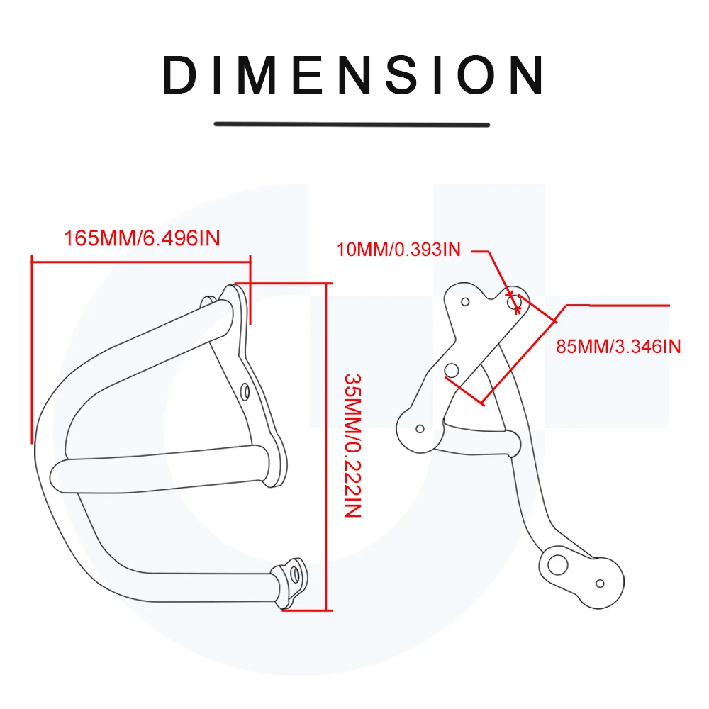 Для KTM 390Duke 250 390 250Duke 2013 1 пара Мотоцикл Защита двигателя мотоцикла рамки защиты