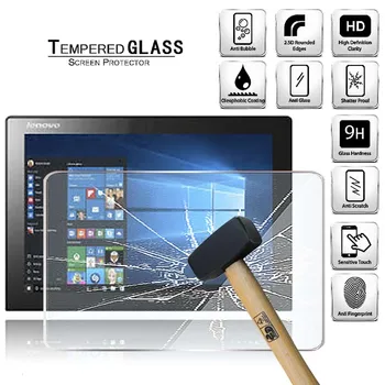 

Tablet Tempered Glass Screen Protector Cover for Lenovo Miix 3 10.1 HD Tablet Anti-Fingerprint Tempered Film