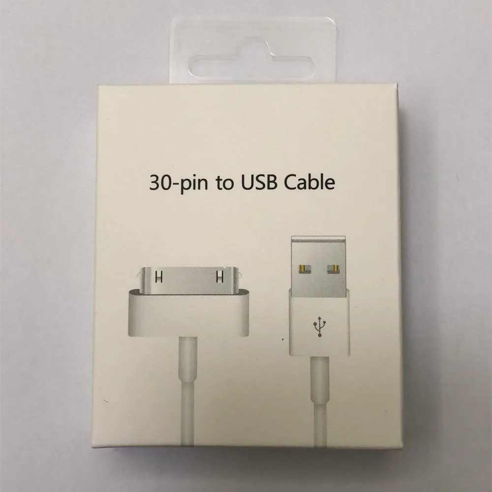 ACCALIA 30 Pin USB кабель для зарядки iPhone кабель для зарядки 4 4S 3G S 3G iPad 1 2 3 iPod Nano для iPhone кабель для зарядки шнур для передачи данных