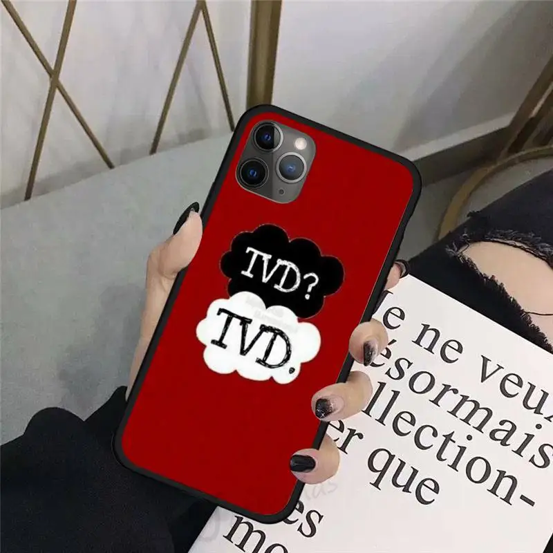 the Vampire Diaries heart horror Phone Case For iphone 8 11 12 Redmi note 8 9 s huawei p 30 pro lite plus cover shell funda leather case for xiaomi Cases For Xiaomi