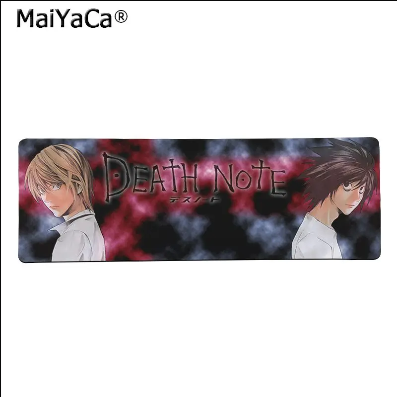 Maiya высокое качество DEATH NOTE красивый коврик для мышки в стиле аниме большой коврик для мыши клавиатуры коврик