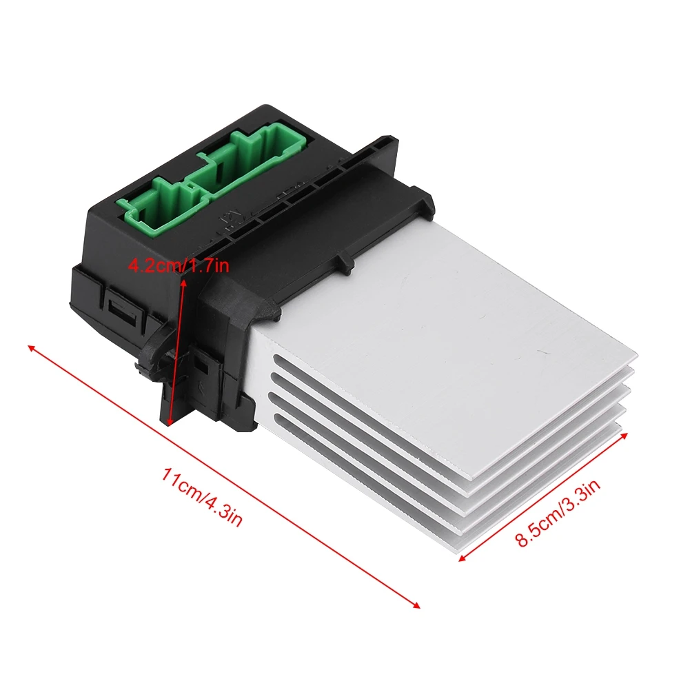 6441L2 подогреватель двигателя центробежный воздухонагнетатель широкого спектра применения резистор с вилка подключения проводов для Citroen peugeot 207/406/607/1007 Renault Scenic I/II
